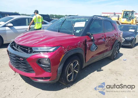 2021 Chevrolet Trailblazer Fwd Rs из США, поврежденный, VIN KL79MTSLXMB025838